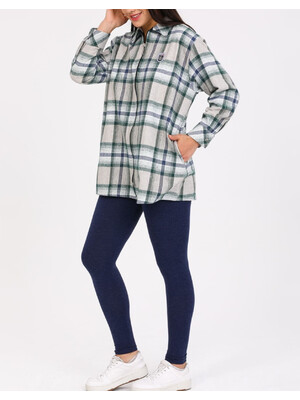 Купить Жіночий костюм з фланелевої сорочки та легінсів JEN 2496 в Украина