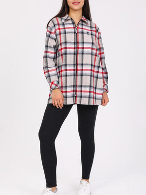 Купить Женский костюм из фланелевой рубашки и леггинсов JEN 2496 в Украина в Lingerie.ua - Одяг для дому та відпочинку, Фото 2