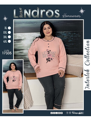 Теплая пижама LINDROS 17335