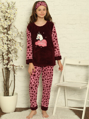 Купить Теплая пижама для девочки MINIMOON 7097 в Украина