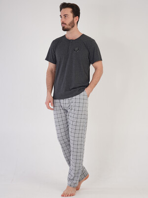 Купить Хлопковый комплект с брюками VIENETTA MAN 2110761708 в Украина в Lingerie.ua - Одяг для дому та відпочинку, Фото 2