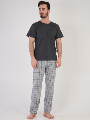 Купить Хлопковый комплект с брюками VIENETTA MAN 2110761708 в Украина в Lingerie.ua - Одяг для дому та відпочинку, Фото 4