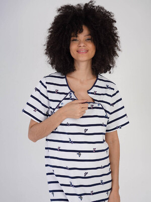 Купить Туника (для беременных и кормящих мам) VIENETTA 2115860430 в Украина в Lingerie.ua - Одяг для дому та відпочинку, Фото 3