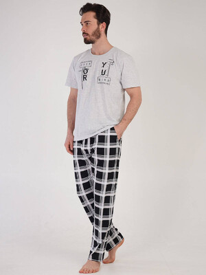 Купить Хлопковый комплект с брюками VIENETTA MAN 2122676006 в Украина в Lingerie.ua - Одяг для дому та відпочинку, Фото 5