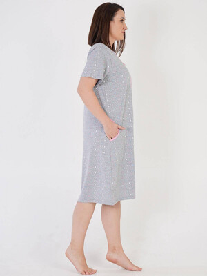 Купить Хлопковый халат на молнии VIENETTA 2116280022 в Украина в Lingerie.ua - Одяг для дому та відпочинку, Фото 5