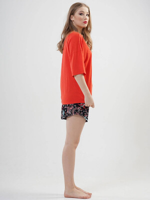 Купить Хлопковый комплект с шортами VIENETTA 1114902451 в Украина в Lingerie.ua - Одяг для дому та відпочинку, Фото 2