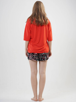 Купить Хлопковый комплект с шортами VIENETTA 1114902451 в Украина в Lingerie.ua - Одяг для дому та відпочинку, Фото 7