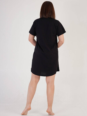 Купить Хлопковая ночная сорочка с коротким рукавом VIENETTA 2121140000 в Украина в Lingerie.ua - Одяг для дому та відпочинку, Фото 2