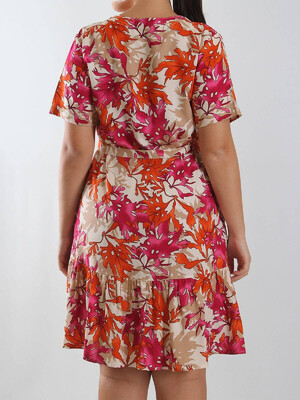 Купить Платье рубашка с широкой оборкой JEN 03114 в Украина в Lingerie.ua - Одяг для дому та відпочинку, Фото 2