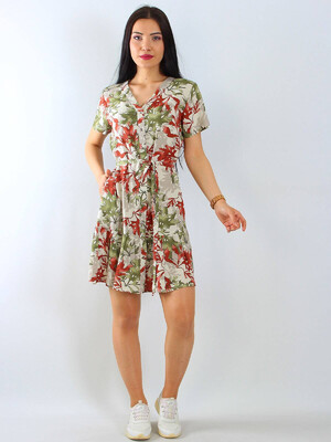 Купить Платье рубашка с широкой оборкой JEN 03114 в Украина в Lingerie.ua - Одяг для дому та відпочинку, Фото 4