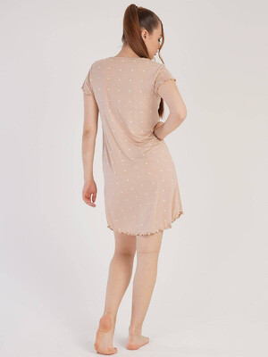 Купить Ночная сорочка в горошек VIENETTA 2123850501 в Украина в Lingerie.ua - Одяг для дому та відпочинку, Фото 2