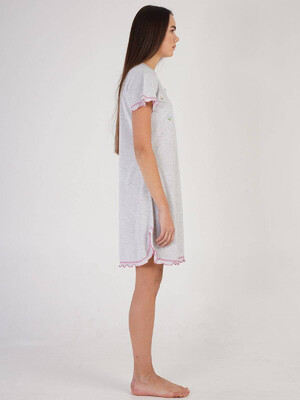 Купить Хлопковая ночная сорочка на пуговицах VIENETTA 3020010000 в Украина в Lingerie.ua - Одяг для дому та відпочинку, Фото 5