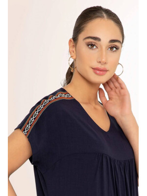 Купить Платье летнее из вискозы с карманами COCOON Relax P22337 в Украина в Lingerie.ua - Одяг для дому та відпочинку, Фото 2