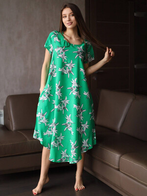 Купить Летнее платье из штапеля LINGERIE 170584 Bali  в Украина в Lingerie.ua - Одяг для дому та відпочинку, Фото 3