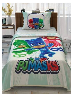 Купить Постельный комплект полуторный Tac PJ Masks Team в Украина в Lingerie.ua - Одяг для дому та відпочинку, Фото 1