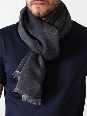 Купить Мужской шарф FORMENTI FW-17122 акрил/вискоза в Украина в Lingerie.ua - Одяг для дому та відпочинку, Фото 2