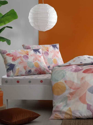 Купить Постельный комплект полуторный  TAC Ranforсe Paulo 160*220 1 нав 50*70   в Украина в Lingerie.ua - Одяг для дому та відпочинку, Фото 1