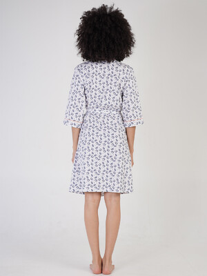 Купить Хлопковый халат с карманами VIENETTA 2122517601 в Украина в Lingerie.ua - Одяг для дому та відпочинку, Фото 5