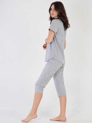 Купить Хлопковый комплект с бриджами VIENETTA 2115510771 в Украина в Lingerie.ua - Одяг для дому та відпочинку, Фото 3