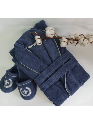 Купить Халат мужской махровый и тапки MAISON D'OR Seymour в подарочной упаковке в Украина в Lingerie.ua - Одяг для дому та відпочинку, Фото 2