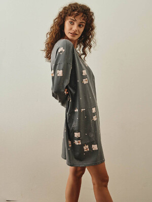 Купить Хлопковая туника с длинным рукавом HAYS 27258 в Украина в Lingerie.ua - Одяг для дому та відпочинку, Фото 18