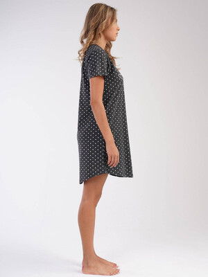 Купить Хлопковая туника с коротким рукавом VIENETTA 3031930451 в Украина в Lingerie.ua - Одяг для дому та відпочинку, Фото 7