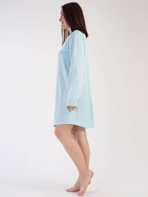 Купить Хлопковая туника с длинным рукавом VIENETTA 3031300000 в Украина в Lingerie.ua - Одяг для дому та відпочинку, Фото 3