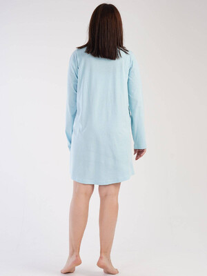 Купить Хлопковая туника с длинным рукавом VIENETTA 3031300000 в Украина в Lingerie.ua - Одяг для дому та відпочинку, Фото 4