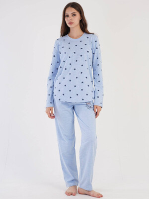 Купить Байковый комплект с длинным рукавом VIENETTA 3032781838 в Украина в Lingerie.ua - Одяг для дому та відпочинку, Фото 1