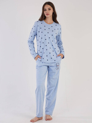 Купить Байковый комплект с длинным рукавом VIENETTA 3032781838 в Украина в Lingerie.ua - Одяг для дому та відпочинку, Фото 2