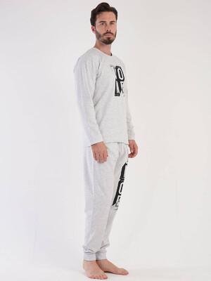 Купить Байковый домашний костюм с длинным рукавом VIENETTA MAN 3041230000 в Украина в Lingerie.ua - Одяг для дому та відпочинку, Фото 2