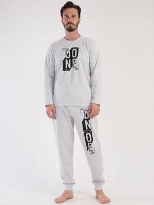 Купить Байковый домашний костюм с длинным рукавом VIENETTA MAN 3041230000 в Украина в Lingerie.ua - Одяг для дому та відпочинку, Фото 5