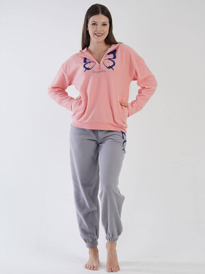 Купить Флисовый теплый костюм женский VIENETTA 3030480000 в Украина в Lingerie.ua - Одяг для дому та відпочинку, Фото 6