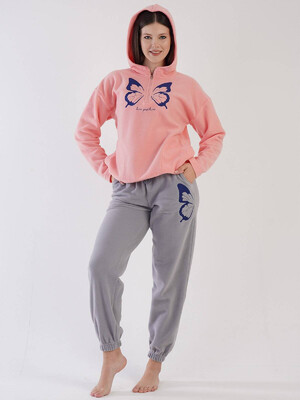 Купить Флисовый теплый костюм женский VIENETTA 3030480000 в Украина в Lingerie.ua - Одяг для дому та відпочинку, Фото 7