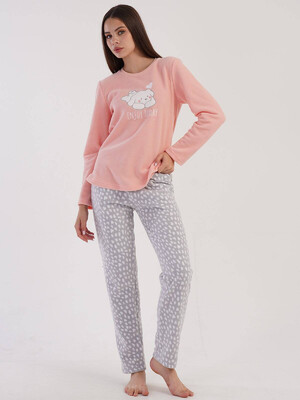 Купить Флисовый домашний костюм VIENETTA 3030562640 в Украина в Lingerie.ua - Одяг для дому та відпочинку, Фото 4