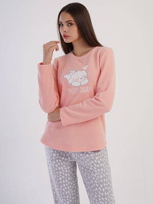 Купить Флисовый домашний костюм VIENETTA 3030562640 в Украина в Lingerie.ua - Одяг для дому та відпочинку, Фото 5