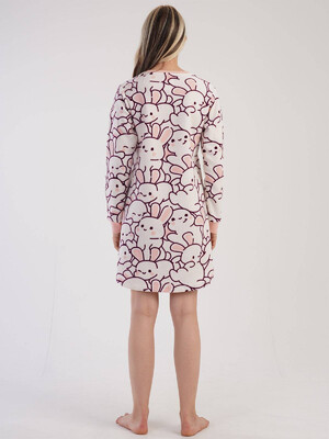 Купить Флисовая теплая домашняя туника VIENETTA 3052090274 в Украина в Lingerie.ua - Одяг для дому та відпочинку, Фото 4