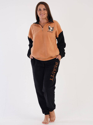 Купить Флисовый теплый домашний костюм VIENETTA 3031670000 в Украина в Lingerie.ua - Одяг для дому та відпочинку, Видео