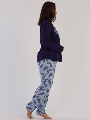 Купить Хлопковый комплект с длинным рукавом VIENETTA 3032680161 в Украина в Lingerie.ua - Одяг для дому та відпочинку, Фото 5