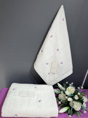 Купить ПОЛОТЕНЦЕ БАМБУКОВОЕ  MAISON D`OR Butterflies в Украина в Lingerie.ua - Одяг для дому та відпочинку, Фото 3