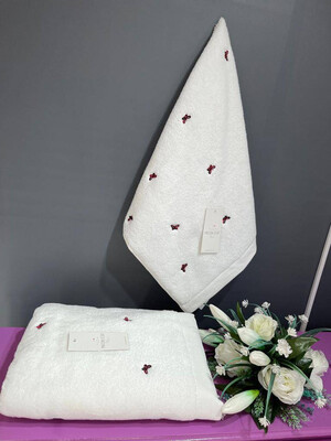 Купить ПОЛОТЕНЦЕ БАМБУКОВОЕ  MAISON D`OR Butterflies в Украина в Lingerie.ua - Одяг для дому та відпочинку, Фото 4