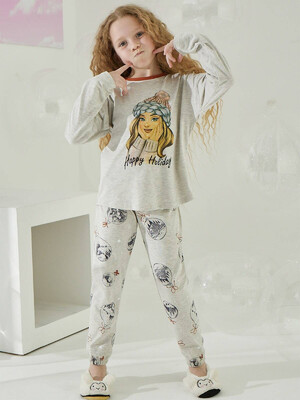 Купить Домашний комплект с длинным рукавом ZEY ZEY 8564 в Украина в Lingerie.ua - Одяг для дому та відпочинку, Фото 2