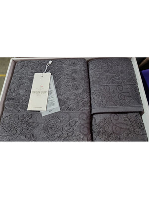 Купить Набор махровых полотенец 3 в 1 MAISON D`OR Garden Rose в Украина в Lingerie.ua - Одяг для дому та відпочинку, Фото 4