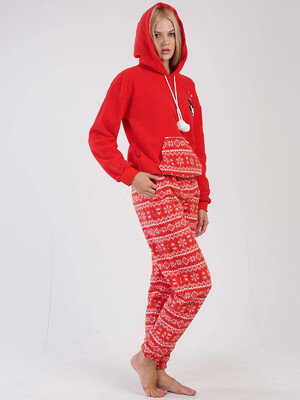 Купить Флисовый костюм с худи VIENETTA 3052080163 в Украина в Lingerie.ua - Одяг для дому та відпочинку, Фото 4