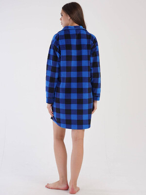 Купить Флисовый халат на пуговицах VIENETTA 3031620271 в Украина в Lingerie.ua - Одяг для дому та відпочинку, Фото 5