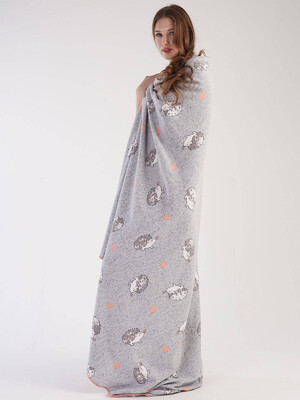 Купить Флисовый плед с принтом VIENETTA 3030430275 в Украина в Lingerie.ua - Одяг для дому та відпочинку, Фото 2