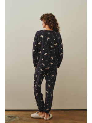 Купить Хлопковый комплект с длинным рукавом HAYS 27188 в Украина в Lingerie.ua - Одяг для дому та відпочинку, Фото 15