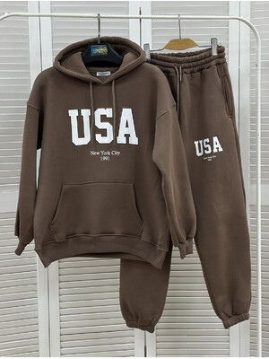 Купить ОПТОМ Теплый женский костюм с начесом Little Secret 2624 в Украина в Lingerie.ua - Одяг для дому та відпочинку, Фото 3