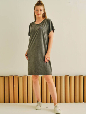 Купить Хлопковая туника с коротким рукавом HAYS 27530 в Украина в Lingerie.ua - Одяг для дому та відпочинку, Фото 4