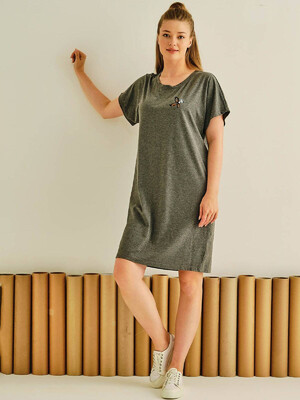 Купить Хлопковая туника с коротким рукавом HAYS 27530 в Украина в Lingerie.ua - Одяг для дому та відпочинку, Фото 5